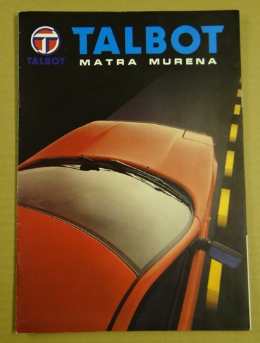 1982 matra talbot - matra, murena