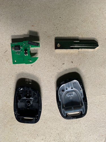 Coque boîtier clé renault - boîtier,