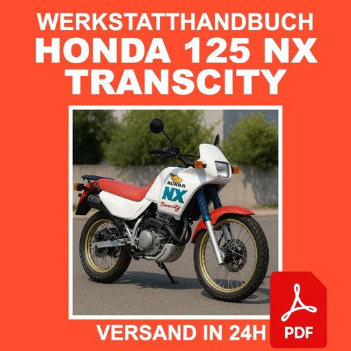 Workshop manual honda 125 - manual, nx