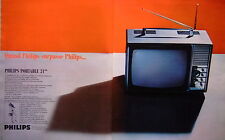 1968 PHILIPS PORTABLE 31CM PRESS ADVERTISEMENT - ADVERTISING