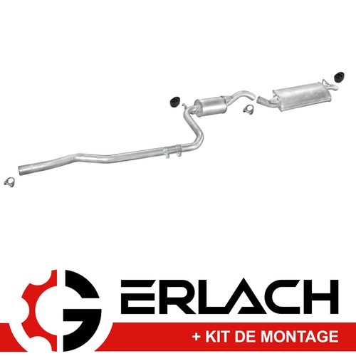 Echappement silencieux pour