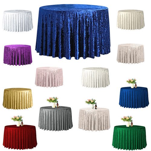Nappe ronde velours - nappe,