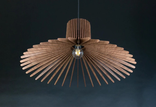 Suspension plafonnier bois - plafonnier, en