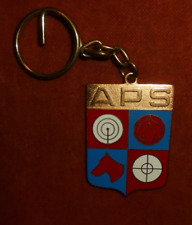 Keychain coat of arms crest APS target chien alarm security protection??
