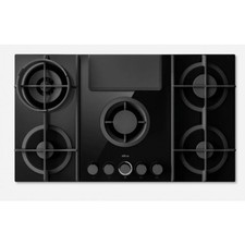 Hotte Intégrée Elica Piano De Cuisson Gazcon Nikolatesla Flame Evo BL/A/88