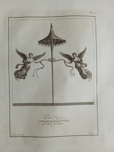 Gravure cuivre antiquité - gravure,