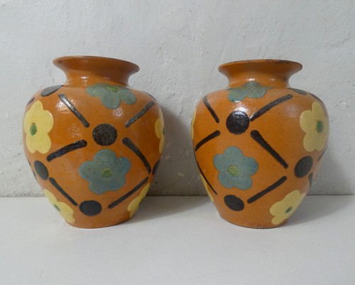 Anciens pots vases terre - en,
