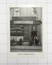 1910 Belgium Le Local des Socialistes de Mons, Boraine Socialist Federation