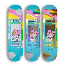 Planche À Roulettes Girl X Hello Kitty Sean Malto Arc-En-Ciel 8.25"