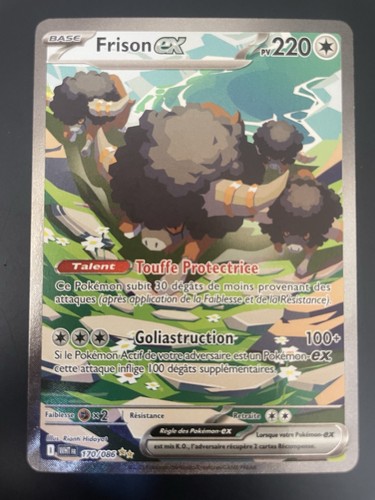 Carte pokémon frison - frison, ex