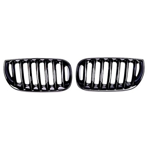 Calandre noir brillant look - 2,