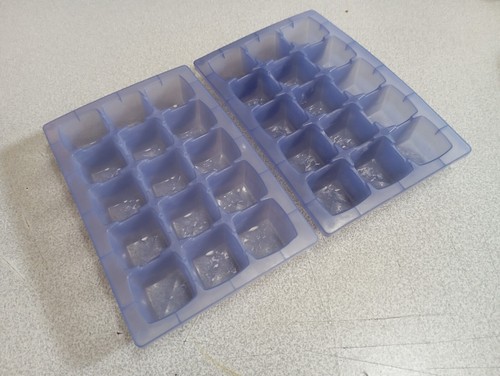 Bac plastique glaçons - 2x,