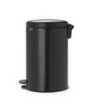Brabantia 114106 20L Rond Noir poubelle