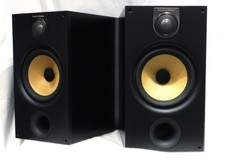 BOWERS & WILKINS 685 S2 Bookshelf Speakers Pair, Black 2-Way Operation confirmed