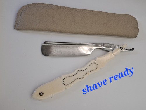 Old straight razor - old, shave