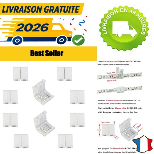 Connecteurs rapides ruban led - ruban,