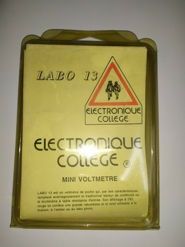 Kit voltmètre electronique - kit, à