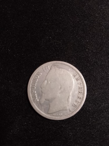 Piéce argent napoleon iii - piéce,