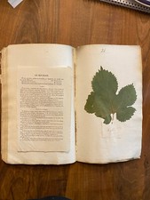 Remarquable Herbier  de 1833 &