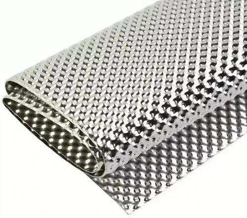 Feuille aluminium gaufrée - aluminium,