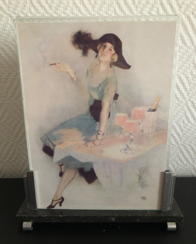 Ancien cadre photos 18x24 cm - cadre,