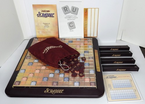 Vintage scrabble deluxe - vintage,