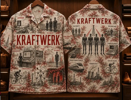 Retro kraftwerk electronic - retro,