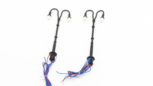 Lot lampadaires double pour - 2,