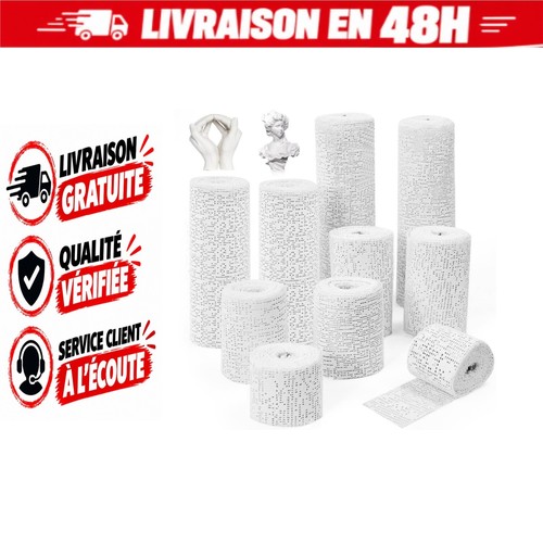 Bandes plâtre moulage - 10, de