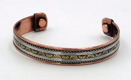 Bracelet magnétique cuivre - magnétique, en