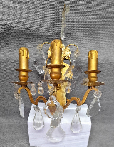 Grande applique ancienne - , à