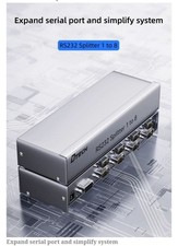 DTECH 1 Input 8 Output DC5V 8 Ports Serial Expansion Box RS232 DB9 Serial Splitt