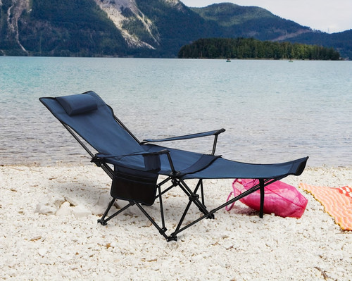 Chaise longue camping - chaise,