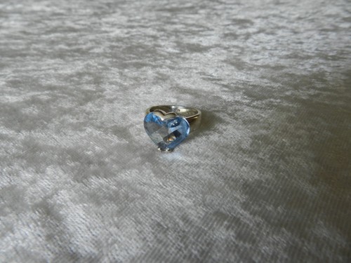 Bague chevalière cœur - , en