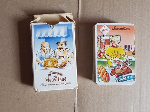 Ancien jeu famille carte - ancien, 7