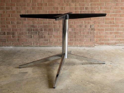 Vintage knoll oval table base - vintage,