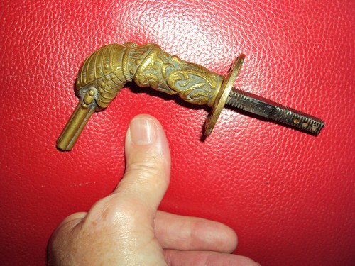 Ancienne poignée porte - de,