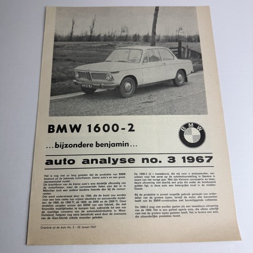 Bmw 1600 test analyse - 1600-2, /