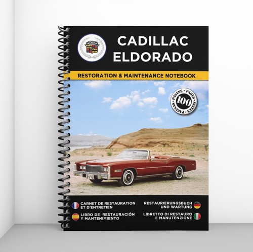 Cadillac eldorado cahier de - cadillac, :