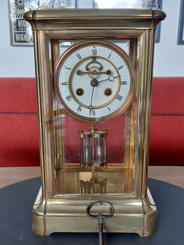 Pendule ancienne bronze - pendule,