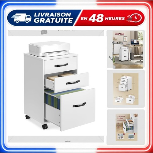 Caisson bureau vasagle 3 - vasagle,