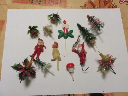Lot ancien père noël - lot,