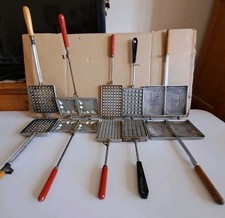 Lots Anciens Gaufriers Croque