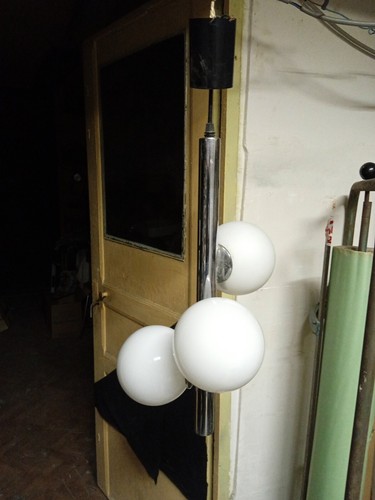 Lustre vintage boules - lustre, en