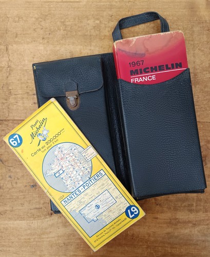 Ancien porte cartes routières - porte-cartes,