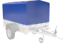 Bâche haute bleue pour