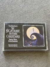 Tim Burton's The Nightmare Before Christmas Soundtrack Cassette 1993 Disney
