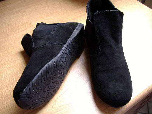 Boots noir daim - boots, taille