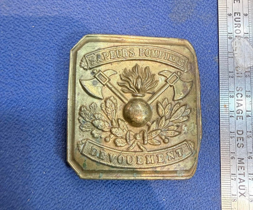 Militaria plaque baudrier - plaque, de