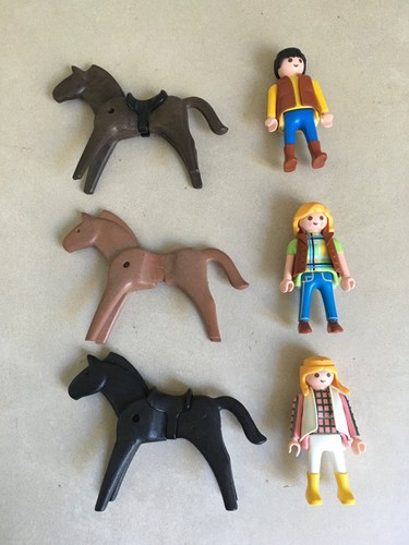 Playmobil chevaux 3 - playmobil, +